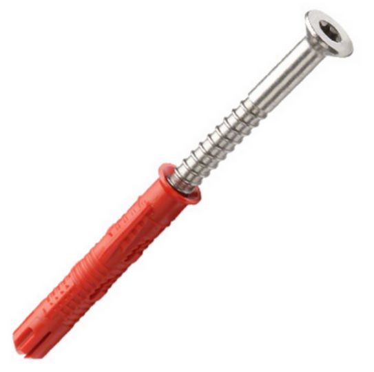 FRAME PLUG NYLON CSK ZINC TORX 10 X 120MM